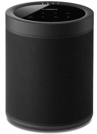 WX021Bl front Cylinder shaped speaker.