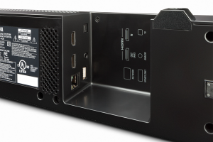 Photo of rear panel.