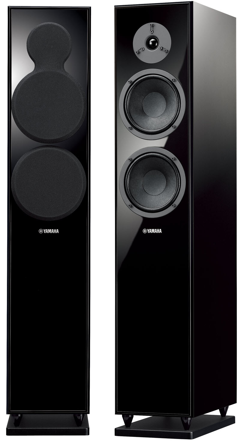 ns-f150-800 Two tall speakers.