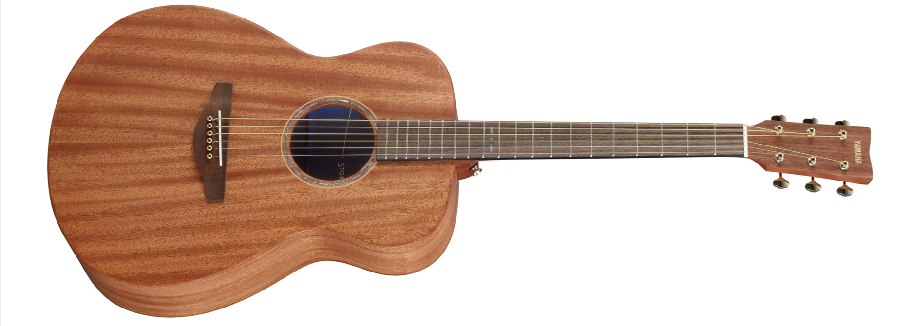 Storia-fig-4 Beautifully wood-grained acoustic guitar.