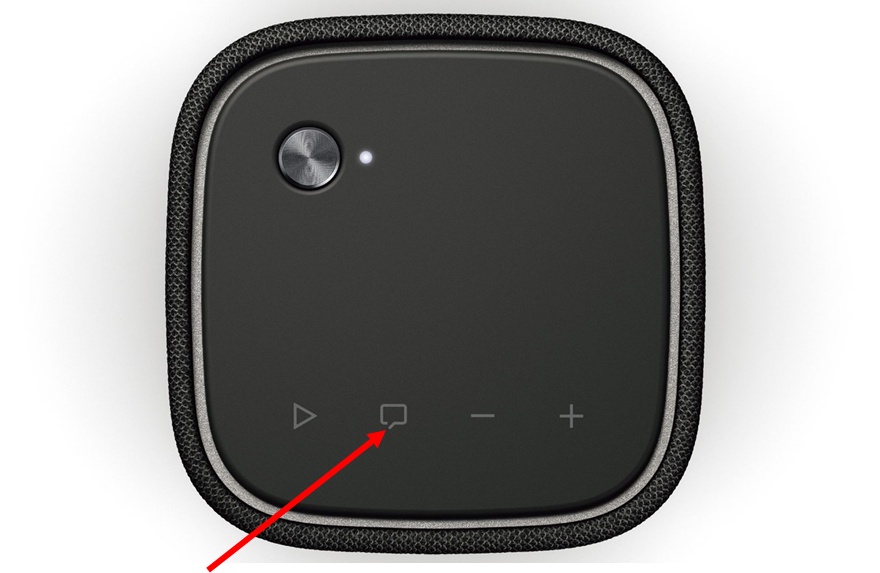 Arrow pointing to button